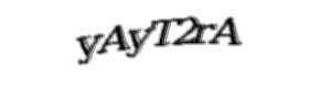 Security check image, please type the characters shown