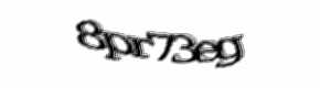 Security check image, please type the characters shown