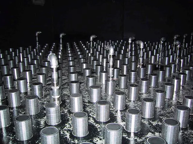 Mock up of plant using the Conesep system