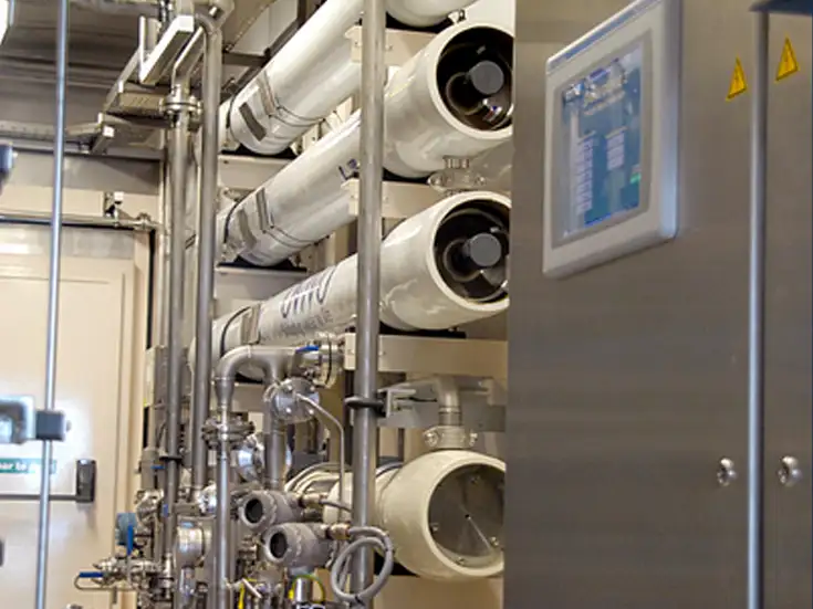 Multiple H2PW units can be installed in parallel depending on electrolyser capacity and purified water demand.