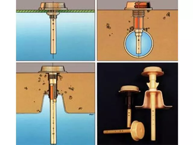 Various ways to install Flexkleen Nozzles on media filter