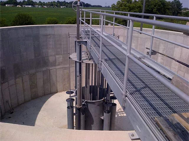 A tel-valve installed on air-bridge in front of an MEDT