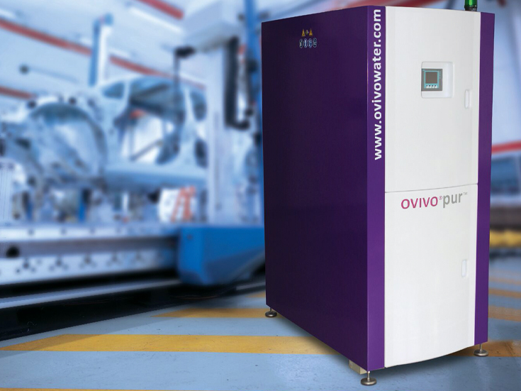 Ovivo® Pur™ system ready for installation in plant for acid recovery