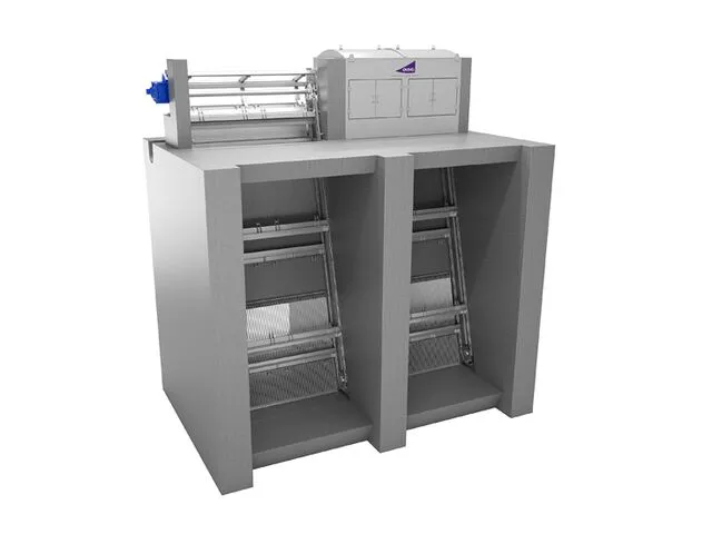 Rendering of The Brackett Green® Continuous Chain Raked Bar Screen