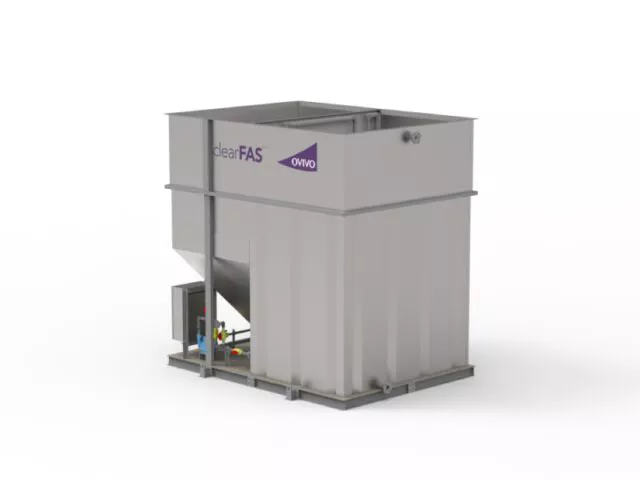 clearFAS system flow range from 20 to 250 KLD