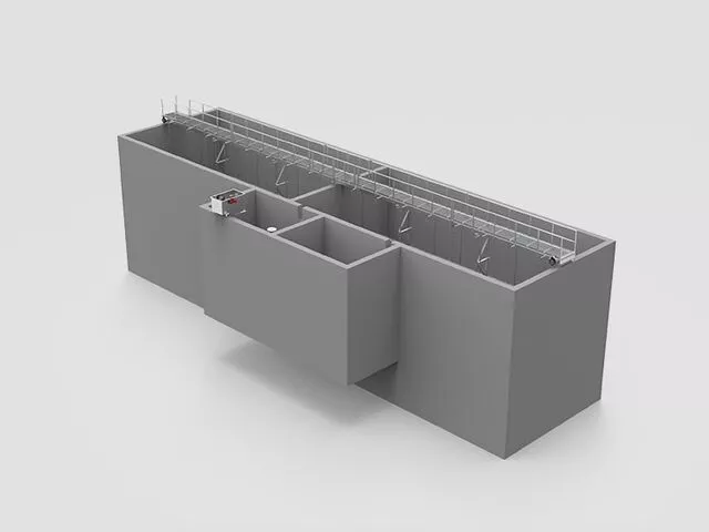 The membrane permeate optimises nutrient management