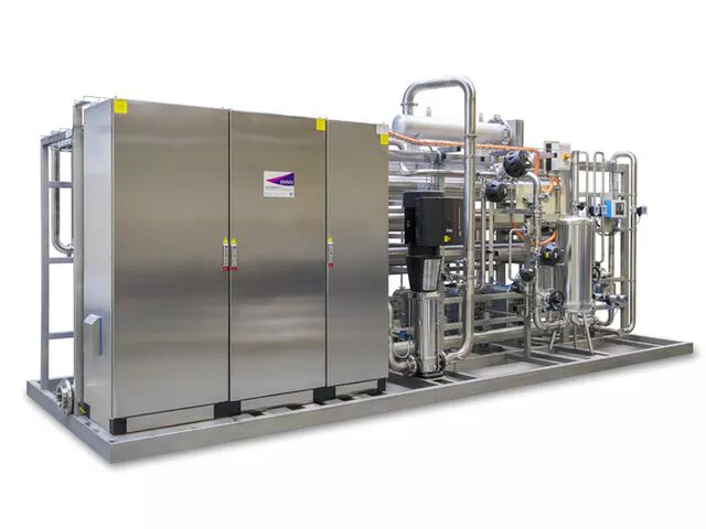 Système d'eau purifiée à 3 portes pour l'industrie pharmaceutique