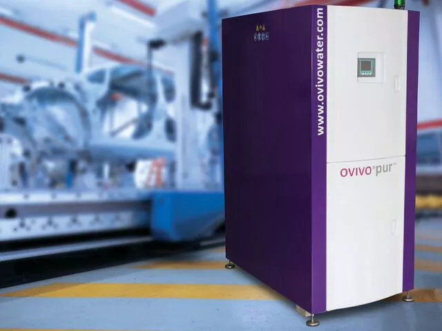 Ovivo® Pur™ system ready for installation in plant for acid recovery