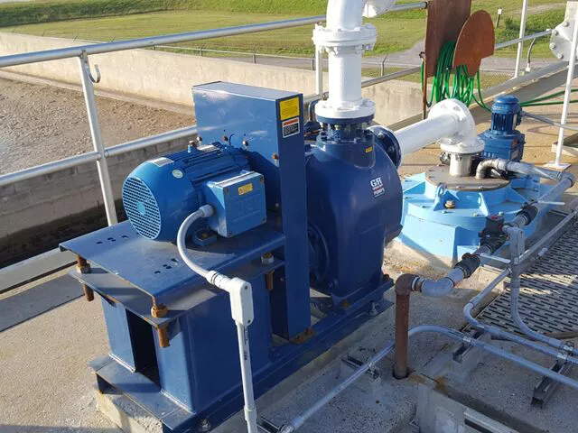 The pumping system transfers grit to washing, classification and dewatering section of plant